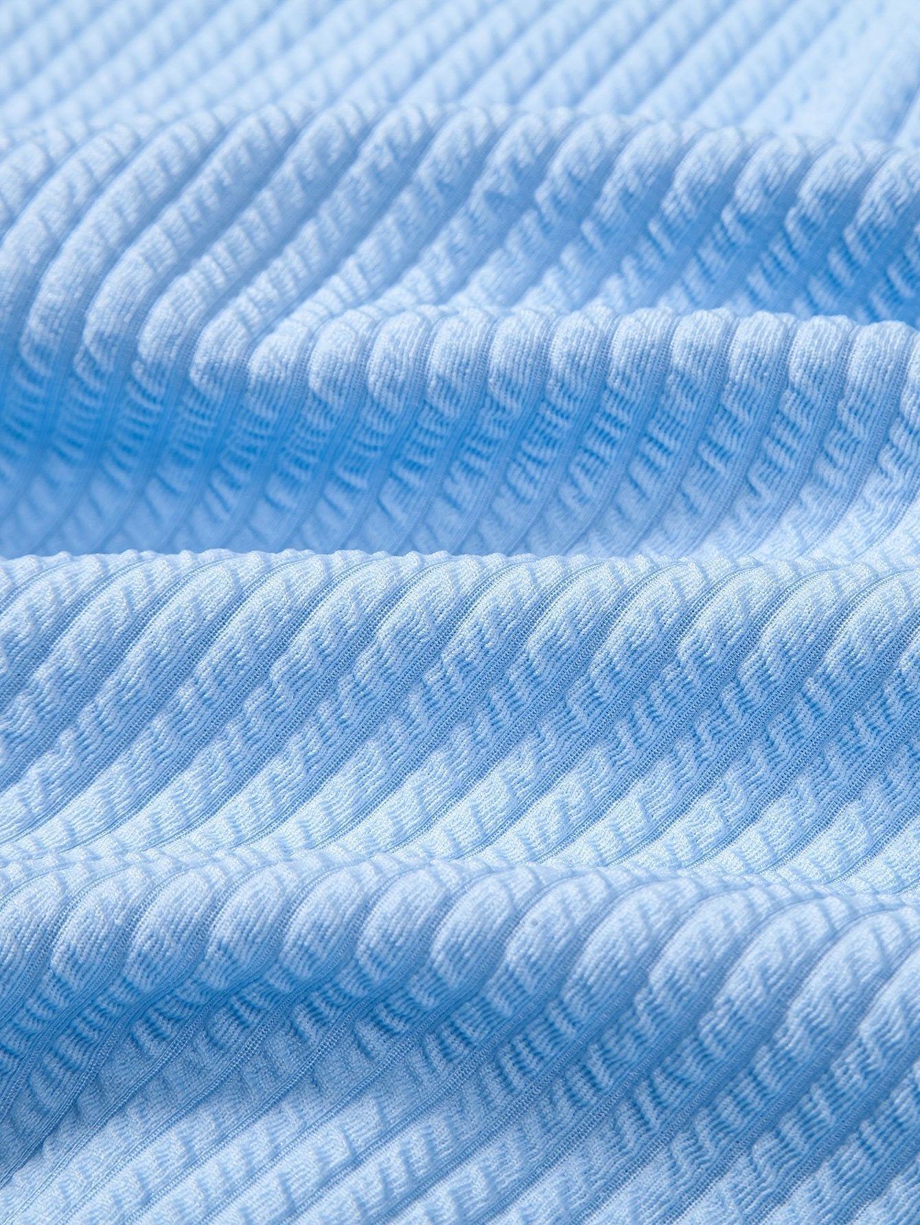 Derada | Geribbeld Stretch Overhemd met Lange Mouwen - Derada Fashion