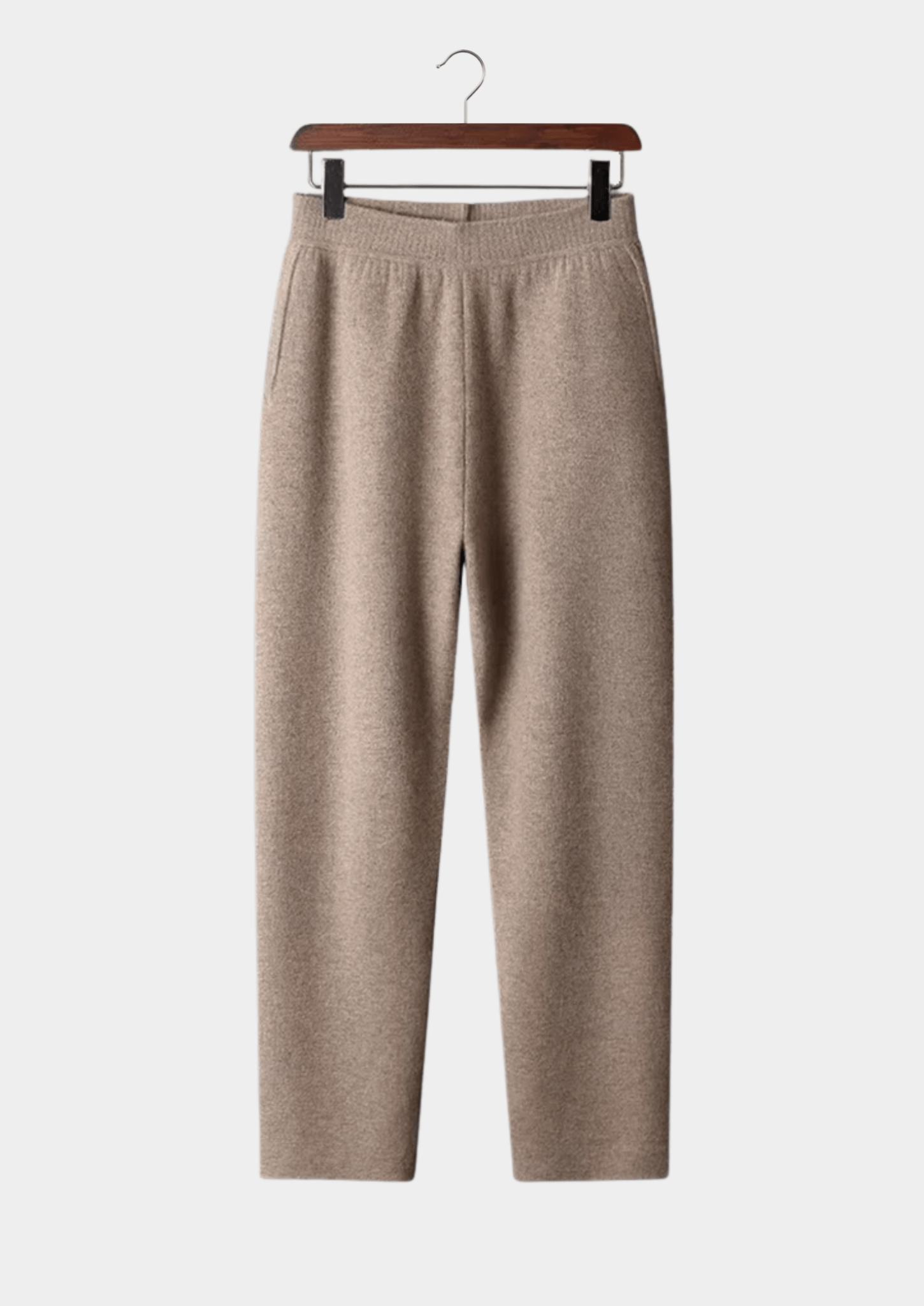 PREMIUM CASHMERE STRAIGHT TROUSERS - Derada
