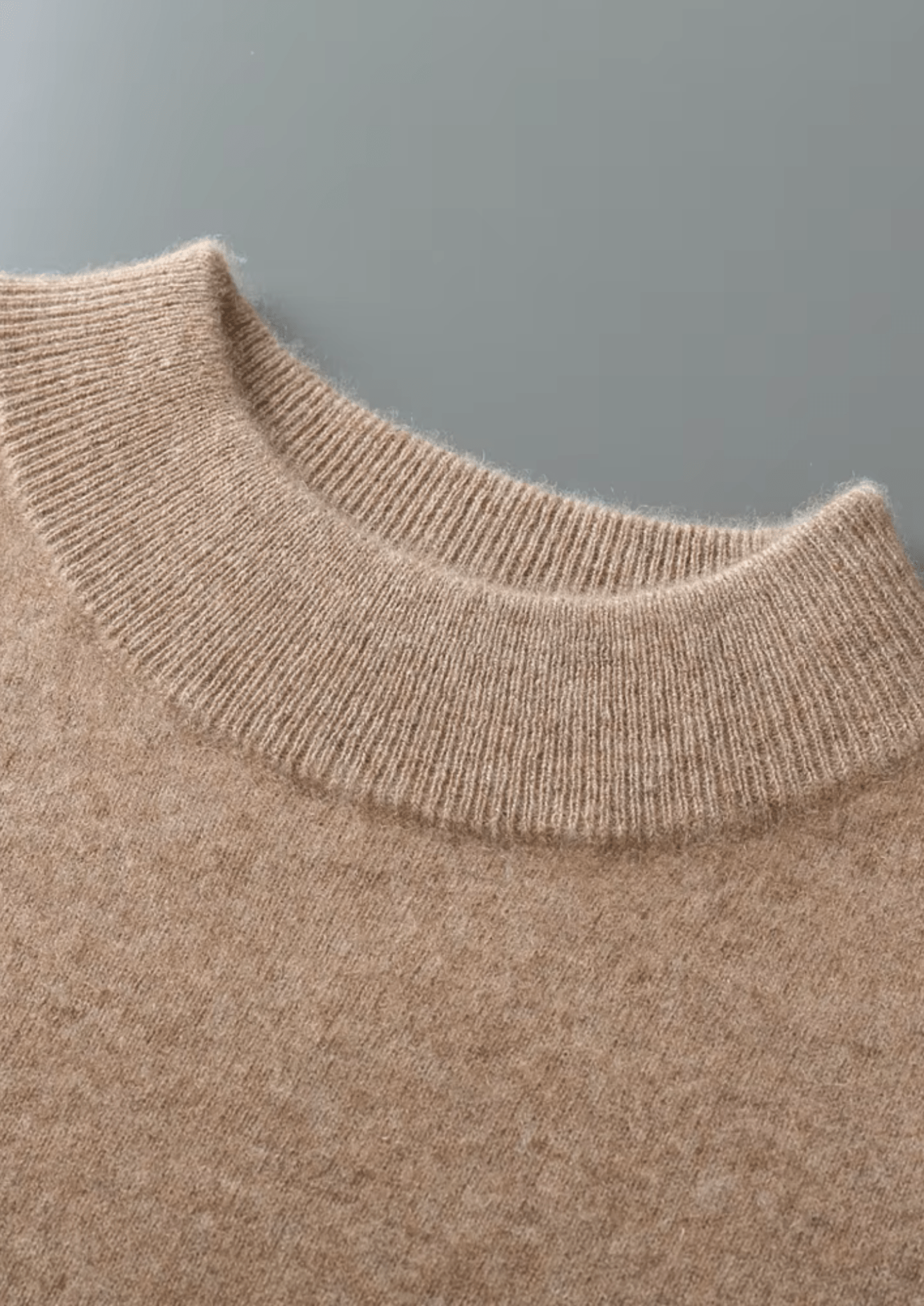 PURE EXTRA - FINE MERINO WOOL CLASSIC MOCKNECK - Derada