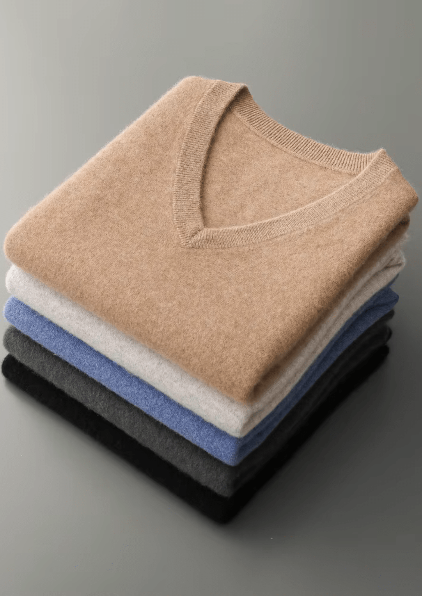 PURE EXTRA - FINE MERINO WOOL V - NECK VEST - Derada