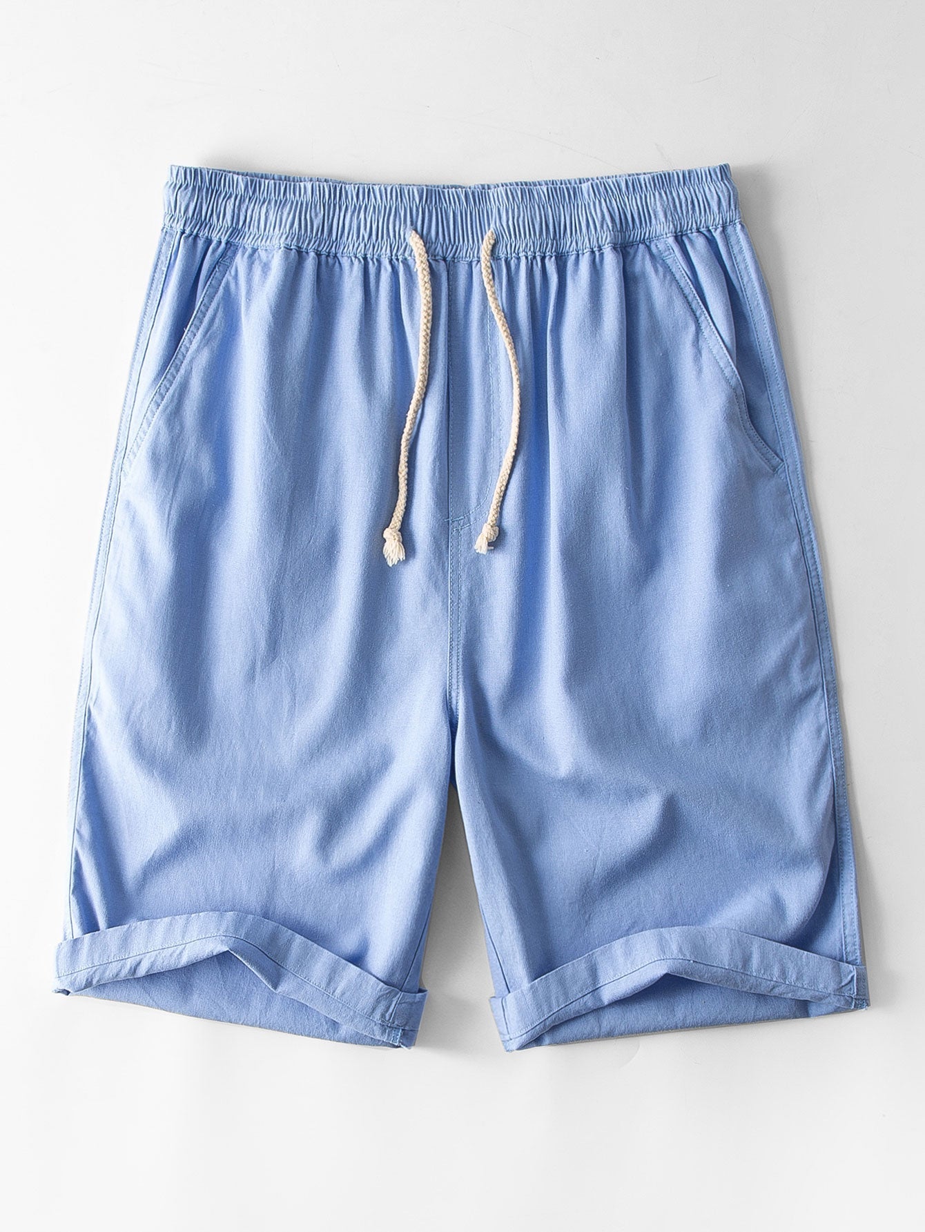 Derada | Linnen Katoen Relax Shorts - Derada Fashion