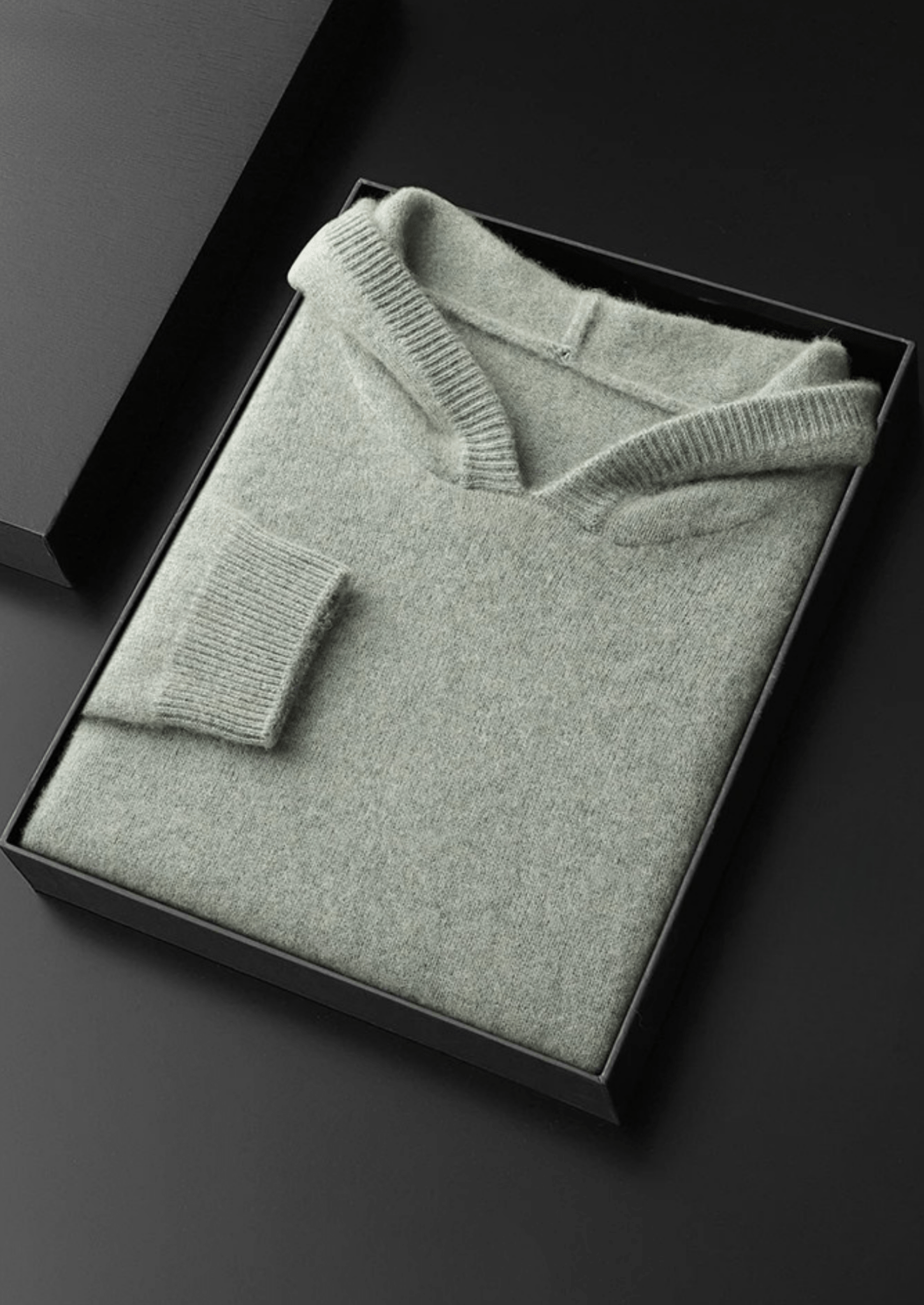 PREMIUM CASHMERE LEISURE HOODIE - Derada