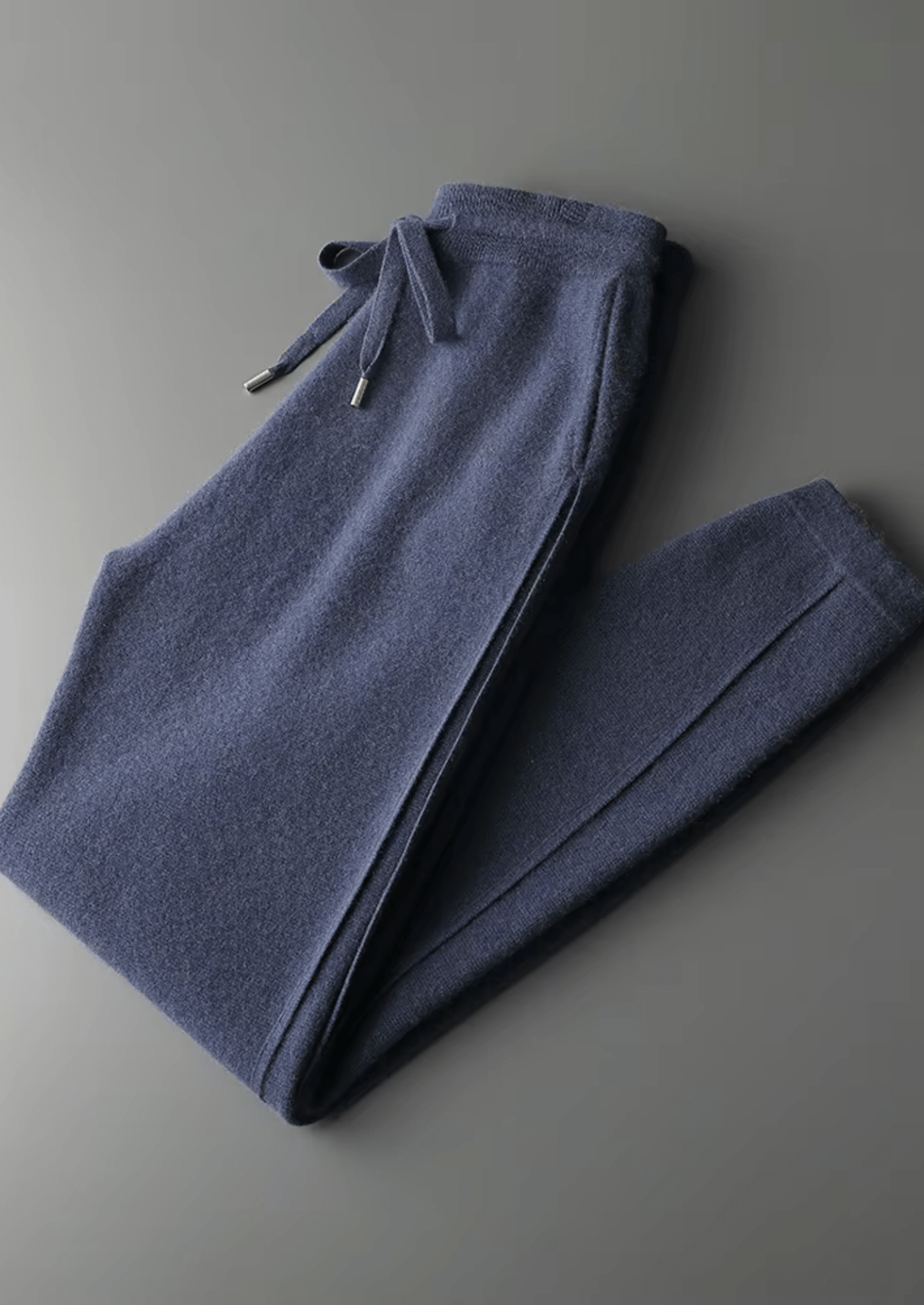 PREMIUM CASHMERE SLIM TROUSERS - Derada
