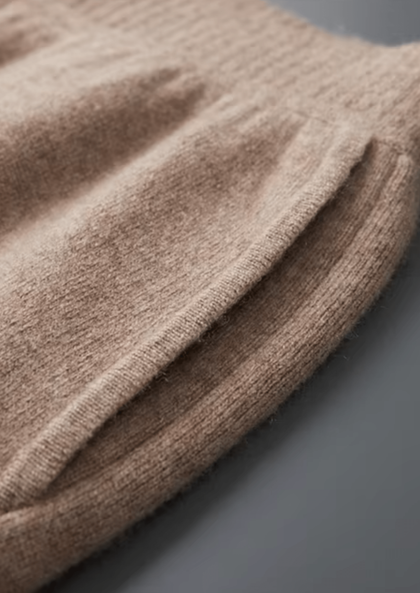 PREMIUM CASHMERE STRAIGHT TROUSERS - Derada