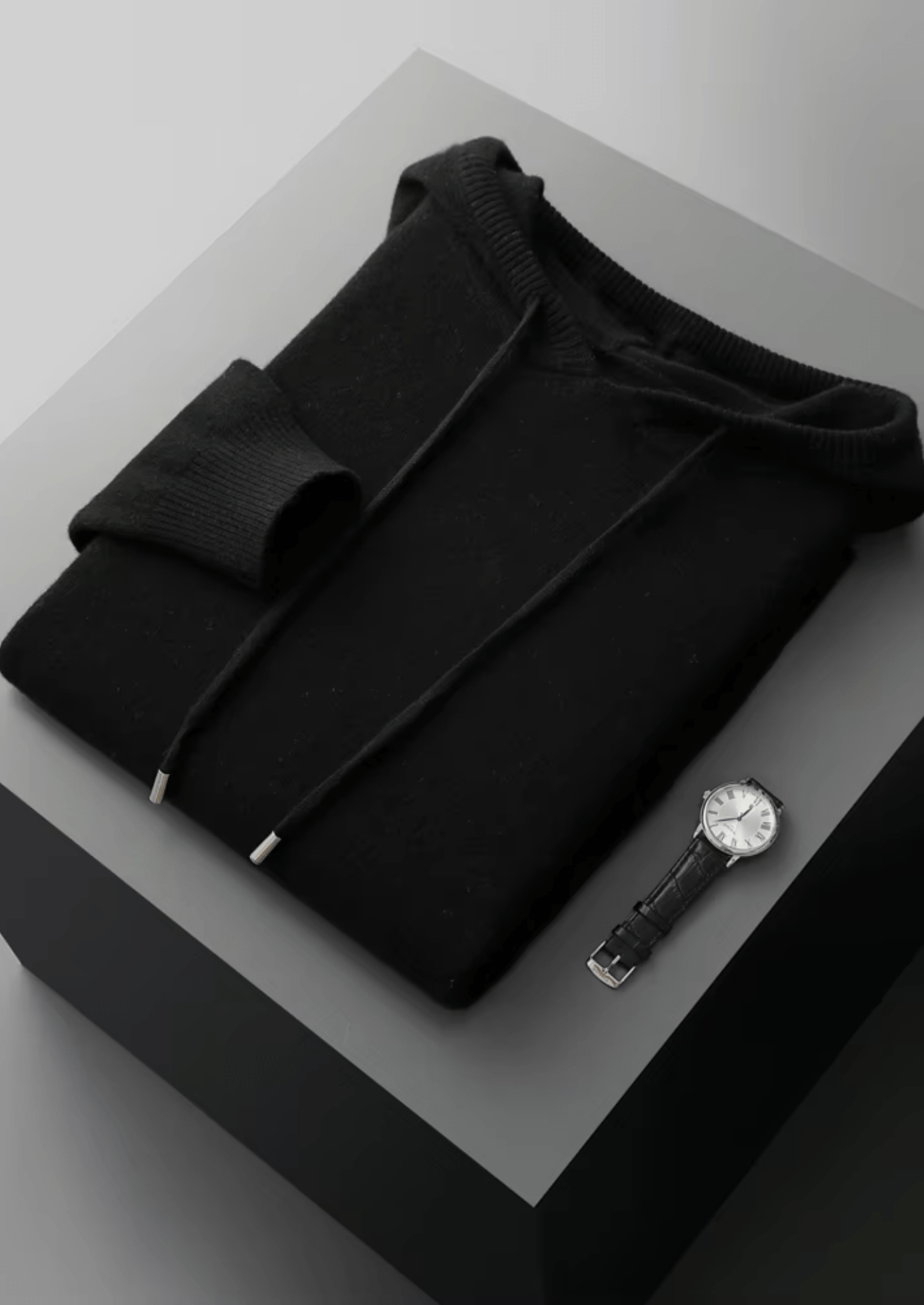 PURE EXTRA - FINE MERINO WOOL LEISURE HOODIE - Derada